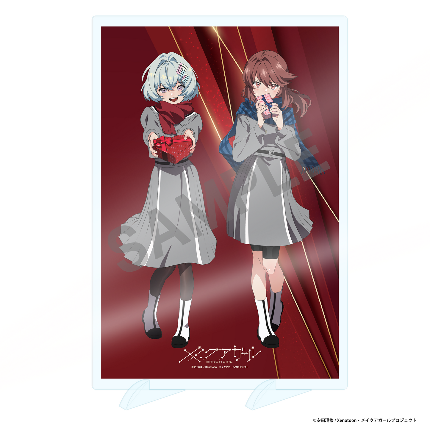 【受注生産】劇場アニメ『メイクアガール』アクリルパネル(バレンタイン)