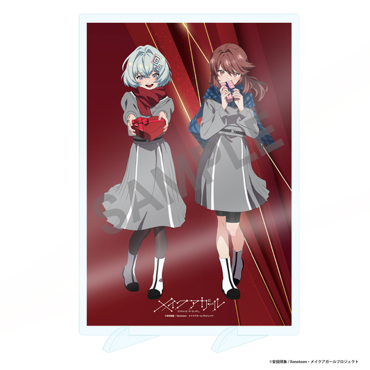 【受注生産】劇場アニメ『メイクアガール』アクリルパネル（バレンタイン）