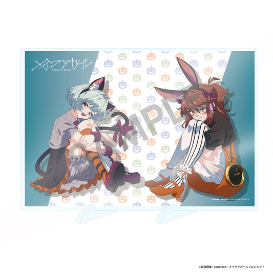 【受注生産】劇場アニメ『メイクアガール』アクリルパネル（ハロウィン）