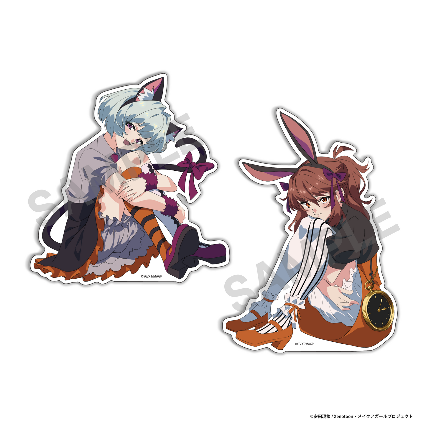 【受注生産】劇場アニメ『メイクアガール』ステッカーセットC